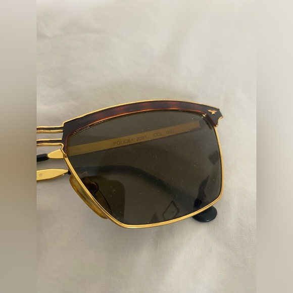 Rare Vintage Police Clubmaster Sunglasses - Picture 5 of 8